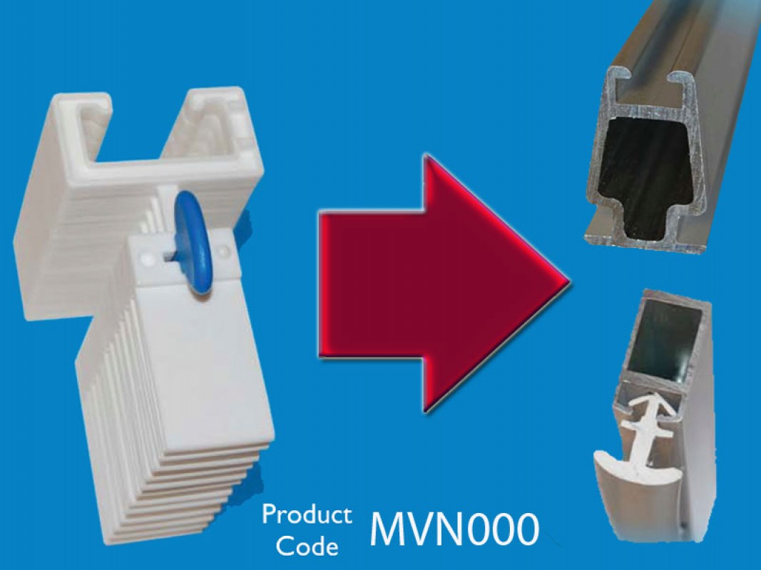 Opal Health Large Pacific Blue External Fast Fit Curtain Opal